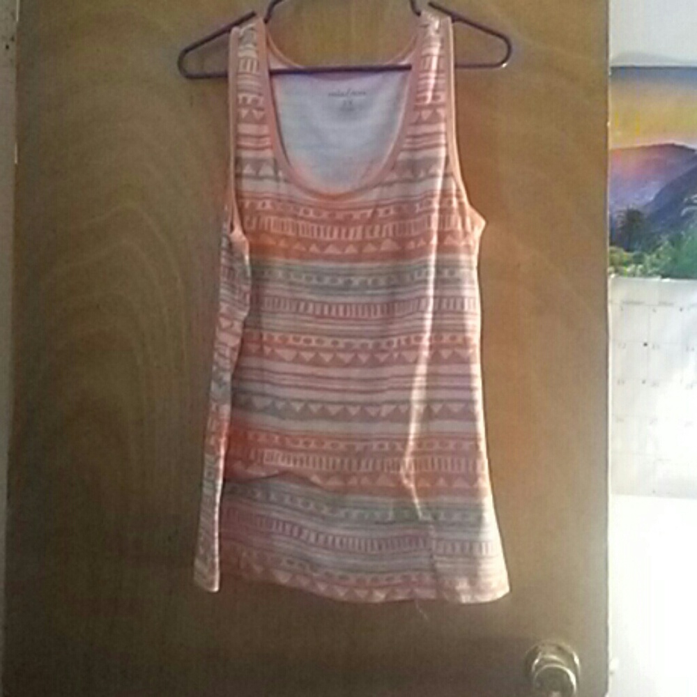 Aztec pattern tank top